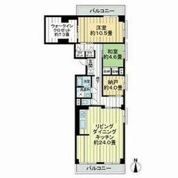 丸の内パークマンションの物件間取画像